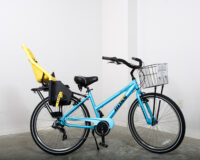 Ladies‚Äô multi-speed bike w/ baby seat